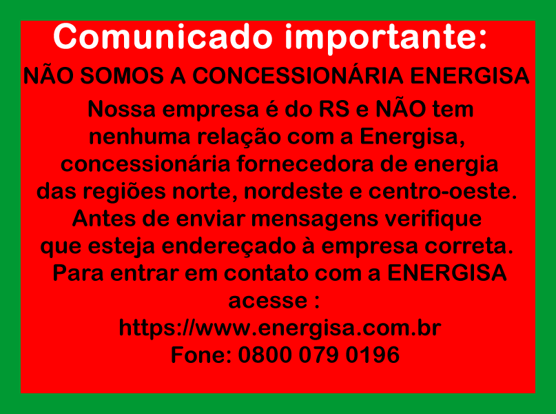 COMUNICADO - Energise